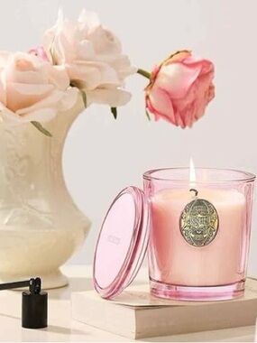 🆕-M&SENSE- Natural Soy Jasmine Garland Scented Candle- 9.2 oz